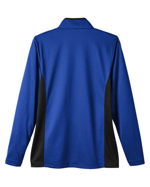 Harriton Ladies' Flash Snag Protection Plus IL Colorblock Quarter-Zip