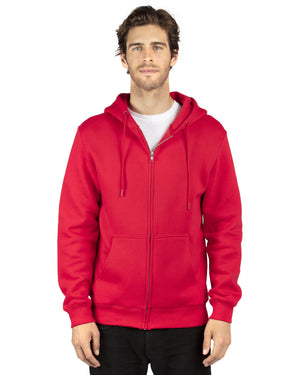 Threadfast Unisex Ultimate Fleece Full-Zip Hooded Sweatshirt