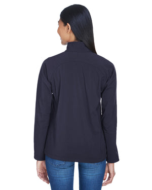 North End Ladies' Three-Layer Fleece Bonded Performance Soft Shell Jacket