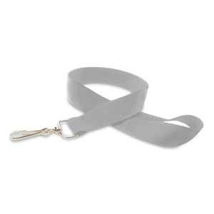 1" BEST Value Lanyard - Light Gray