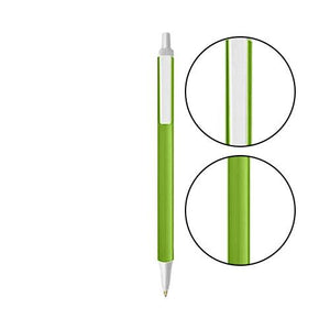 Metallic Green BIC® Clic Stic® Pen - Metallic Green With Clear