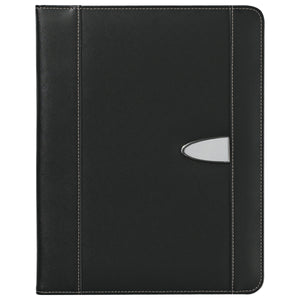 Eclipse Bonded Leather 8 ½" X 11" Portfolio - Black