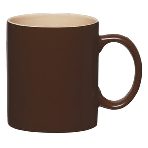 11 Oz. Aztec Mug - Brown With Almond