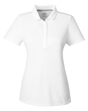 Puma Golf Ladies' Gamer Golf Polo - Bright White