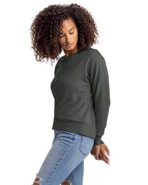 Next Level Apparel Ladies' Laguna Sueded Sweatshirt