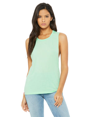 Bella + Canvas Ladies' Flowy Scoop Muscle Tank