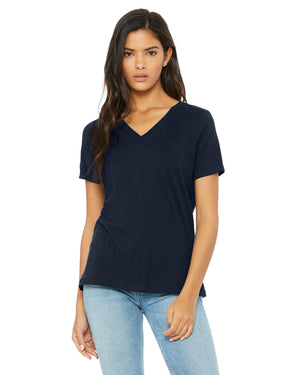 Bella + Canvas Ladies' Relaxed Jersey V-Neck T-Shirt