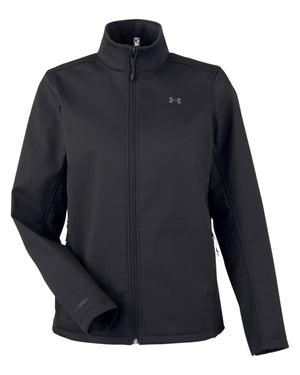 Under Armour Ladies' ColdGear® Infrared Shield 2.0 Jacket - Blk/Ptc Gry_001