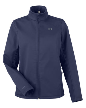 Under Armour Ladies' ColdGear® Infrared Shield 2.0 Jacket - Md Nvy/P Gr_411