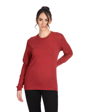 Unisex CVC Long-Sleeve T-Shirt - Cardinal