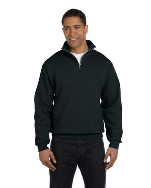 Jerzees Adult 8 oz. NuBlend® Quarter-Zip Cadet Collar Sweatshirt