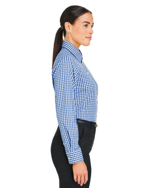 Devon & Jones CrownLux Performance® Ladies' Gingham Shirt