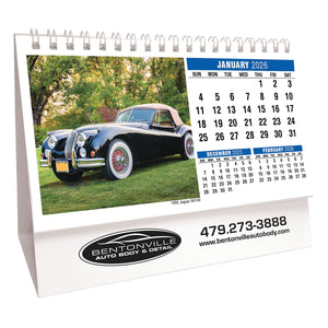 Classic Cars 2026 Promotional Desk Calendar