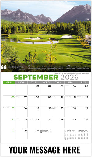 Golf-Tips 2026 September