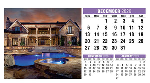 Homes 2026 Promotional Desk Calendar