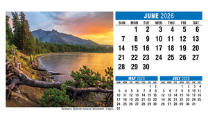 Scenes of America 2026 Promotional Desk Calendar