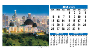 Scenes of America 2026 Promotional Desk Calendar