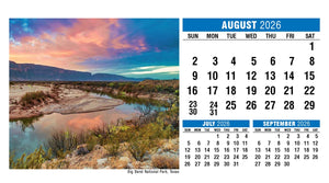 Scenes of America 2026 Promotional Desk Calendar