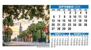 Scenes of America 2026 Promotional Desk Calendar