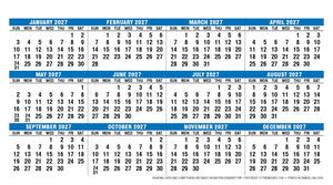 Scenes of America 2026 Promotional Desk Calendar