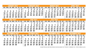 Sun, Sand & Surf 2026 Promotional Desk Calendar