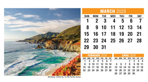 Sun, Sand & Surf 2026 Promotional Desk Calendar