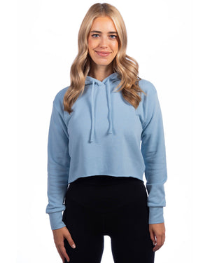 Next Level Apparel Ladies' Cropped Pullover Hooded Sweatshirt