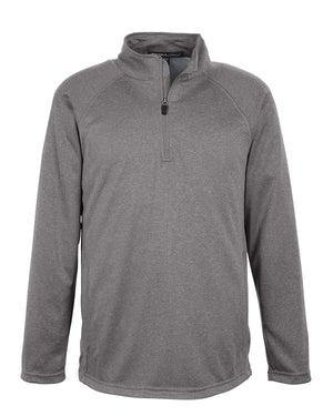 Men's Stretch Tech-Shell® Compass Quarter-Zip - Dk Grey Heather