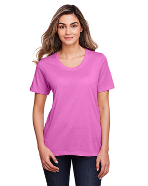 Ladies' Fusion ChromaSoft™ Performance T-Shirt - Charity Pink