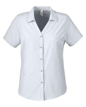 Ladies' Ultra UVP® Marina Shirt - Platinum