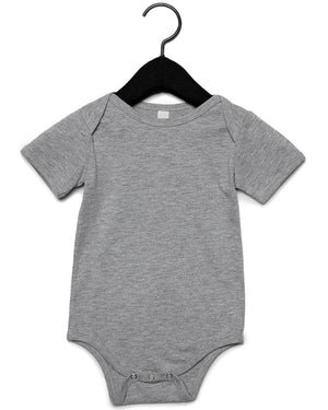 Infant Jersey Short-Sleeve One-Piece - Athletic Heather