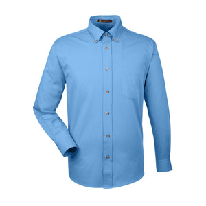 Men's Easy Blend™ Long-Sleeve Twill Shirt with Stain-Release