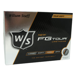 W/S FG Tour Urethane 4P Golf Balls (12 Pack) - White