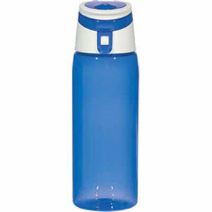 24 oz Flip Top Sports Bottle - Translucent Blue