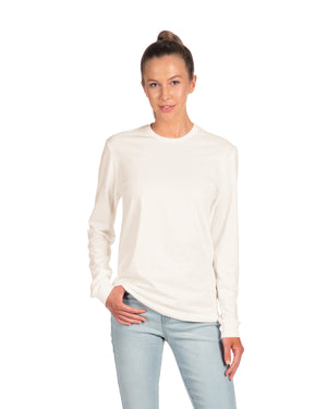 Unisex CVC Long-Sleeve T-Shirt - White