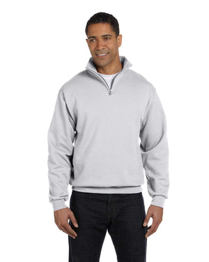 Jerzees Adult 8 oz. NuBlend® Quarter-Zip Cadet Collar Sweatshirt