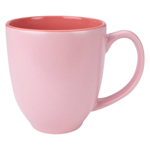 14 Oz. Sorbet Bistro Mug (Light Pink)