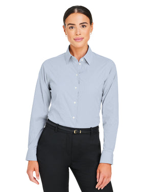 Devon & Jones CrownLux Performance® Ladies' Microstripe Shirt