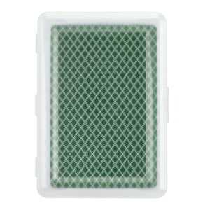 Playing Cards In Case - Green