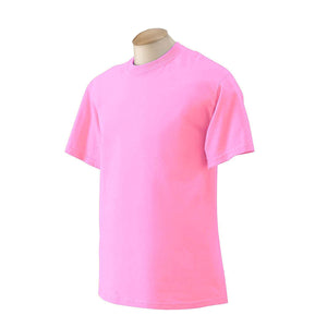 Adult Ultra Cotton® T-Shirt - Safety Pink