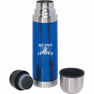 16 oz Stainless Steel Thermos - Translucent Blue