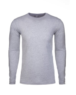 Next Level Apparel Men's Cotton Long-Sleeve Crew