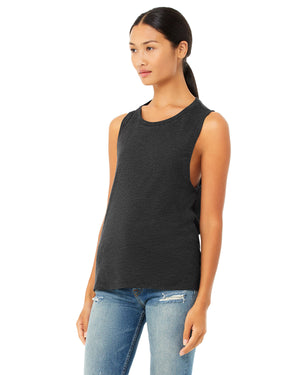 Bella + Canvas Ladies' Flowy Scoop Muscle Tank