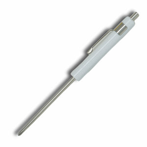 Plane Phillips Screwdriver with Magnetic Post - White