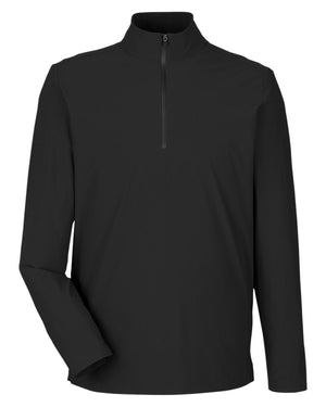 CrownLux Performance® Men's Windsor Welded Quarter-Zip - Black