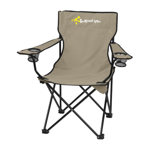 Folding Chair with Carrying Bag - Khaki