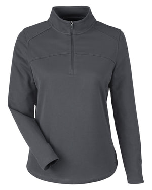 Ladies' Express Tech Performance Quarter-Zip - Carbon