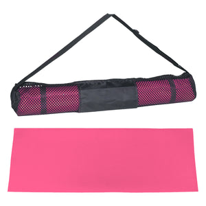 Yoga Mat and Carrying Case - Pink