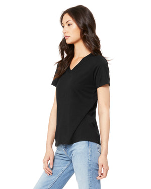 Bella + Canvas Ladies' Relaxed Triblend V-Neck T-Shirt