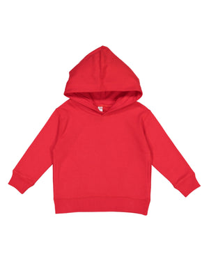 Toddler Pullover Fleece Hoodie - Red